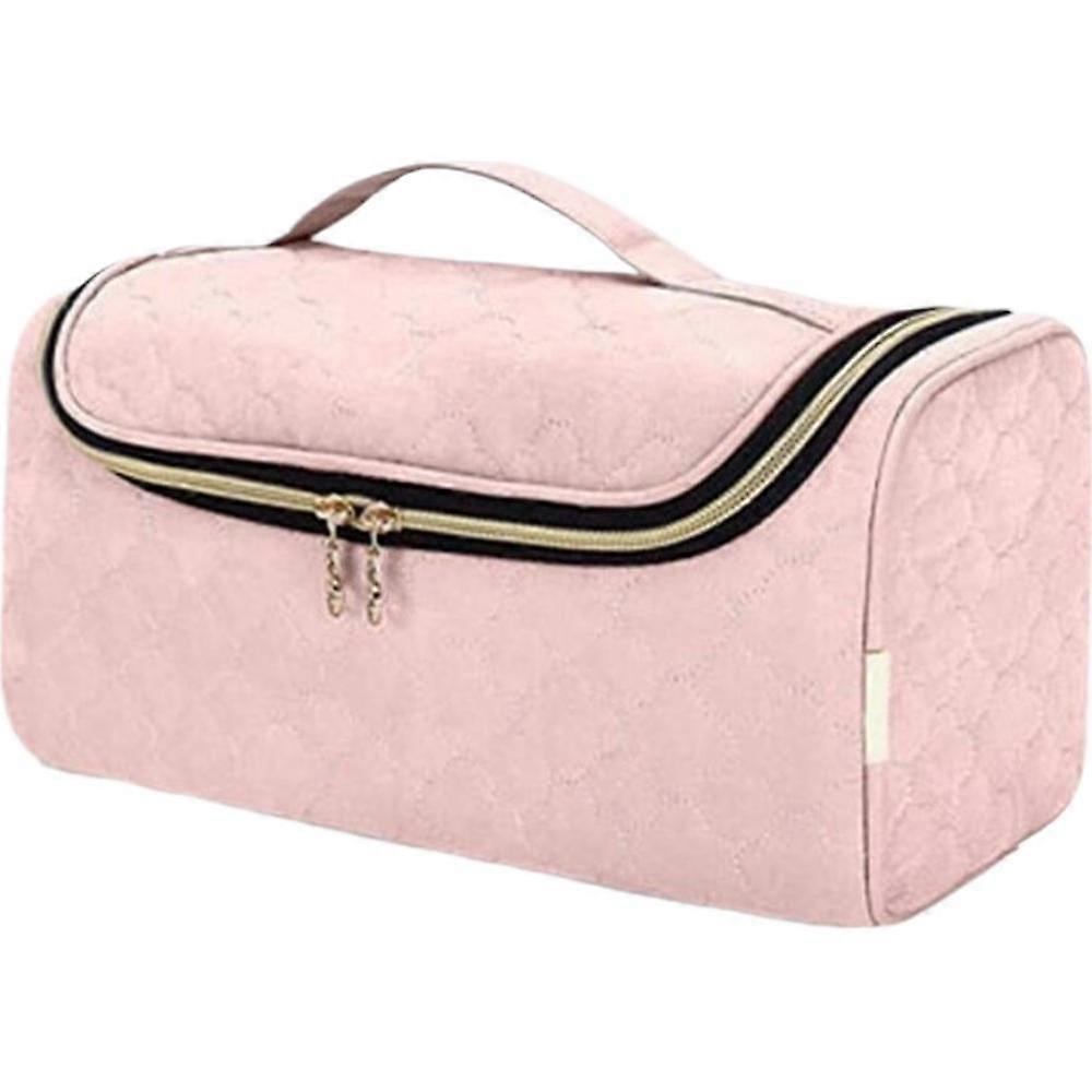 Lightweight Waterproof Foldable Travel Organizer Bag with Multiple Compartments Large Capacity for Toiletries and Small Items