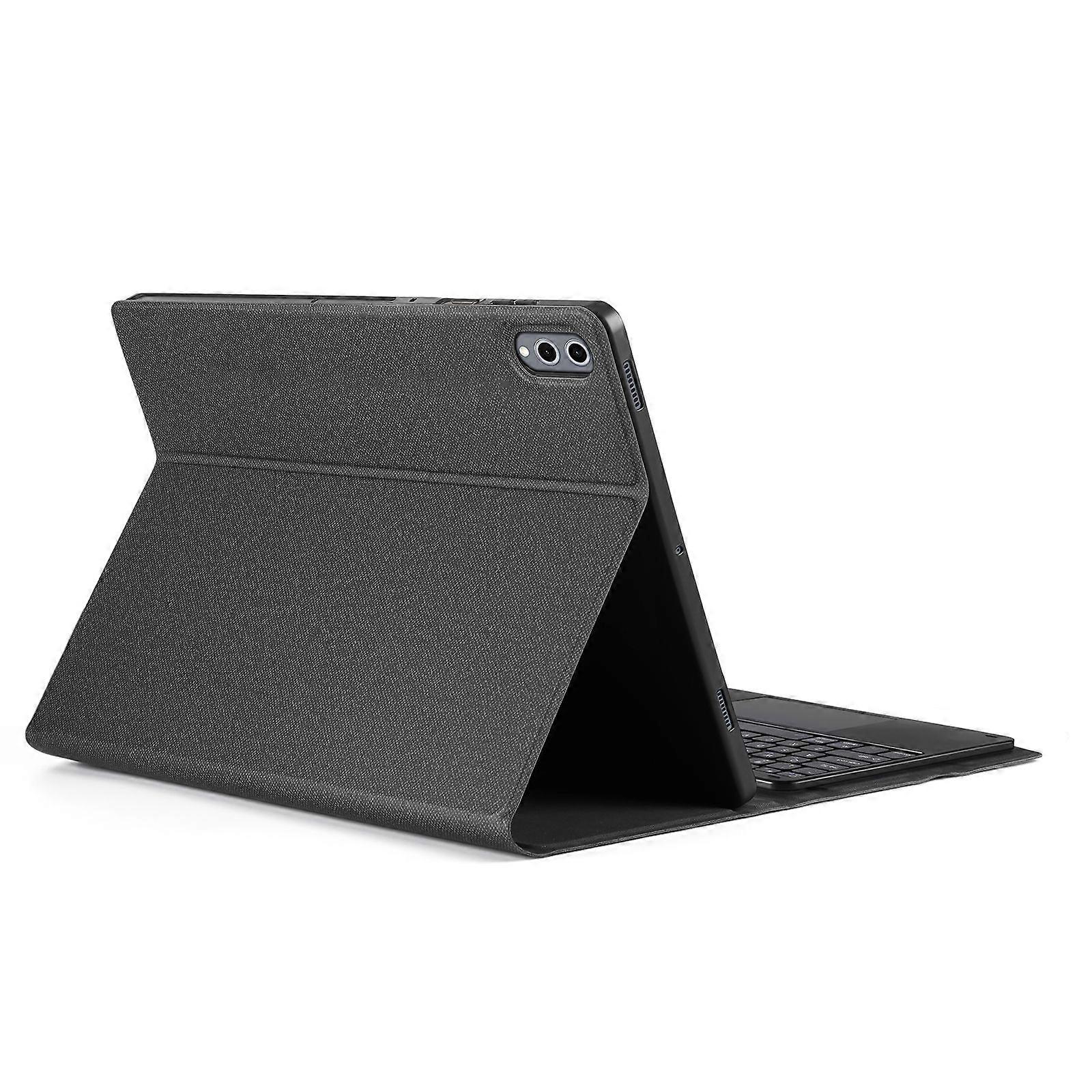 For Samsung Galaxy Tab S11 Ultra Bluetooth-compatible Keyboard DUX DUCIS TK Series Leather Cover Stand with Touchpad