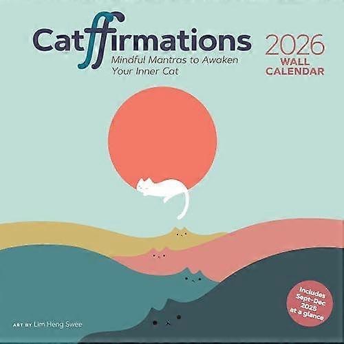 Catffirmations 2026 Wall Calendar by Lim Heng Swee Calendar Book