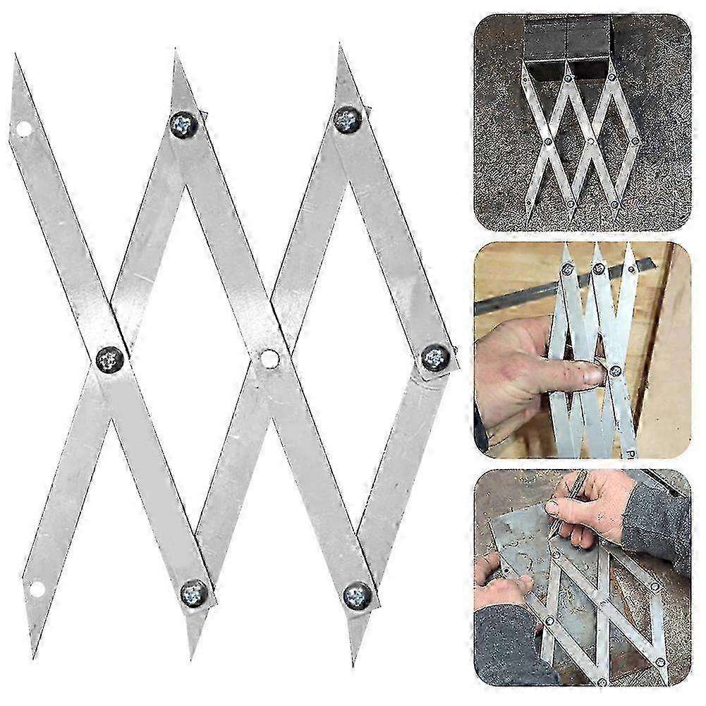 Picket Master Pro 3-Point Center Finding Tool Precise Equal Spacing Layout Tool for Welding Woodworkingg