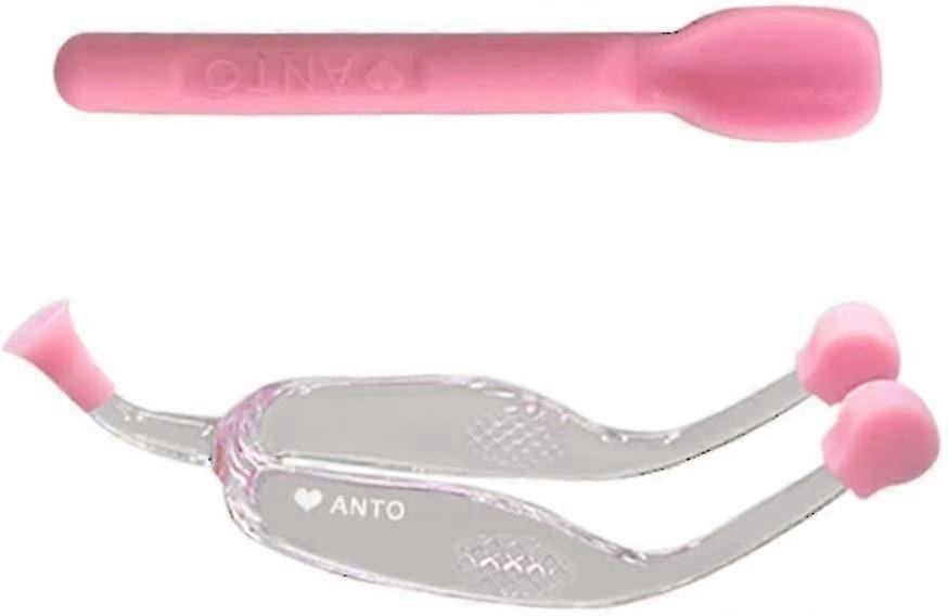 Lens Tweezers And Suction Stick Contact Lenses Inserter Remover,pink
