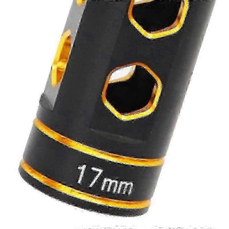 17mm Hex Nuts Sleeve Wrench Tool Compatible With 1/8 Off-road Rc Car Arrma -blue