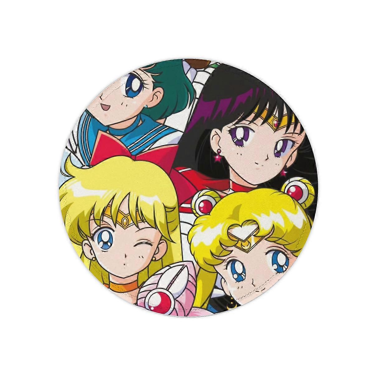 Sailor Moon Round mouse pad animation desk mat entertainment computer desk mat