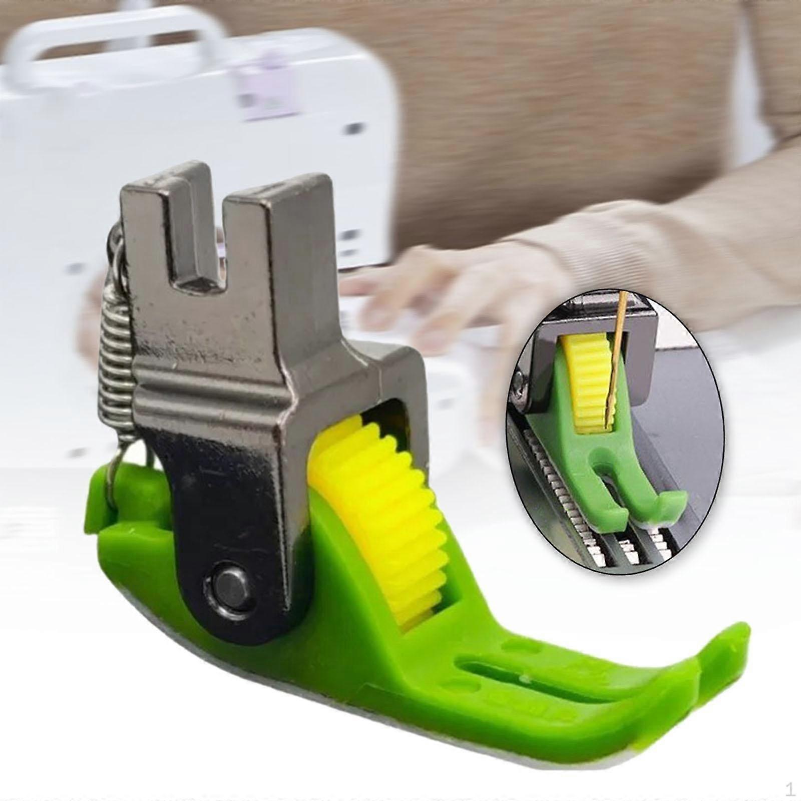 Roller Presser Foot Narrow for Single Lockstitch Sewing Machine Replace Parts