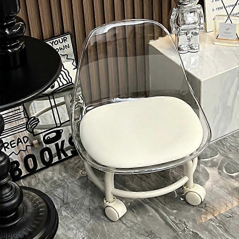 Household Round Stool Thickened Small Chair Plastic Round Stool Modern And Simple High Stool Dining Table Stool Stackable