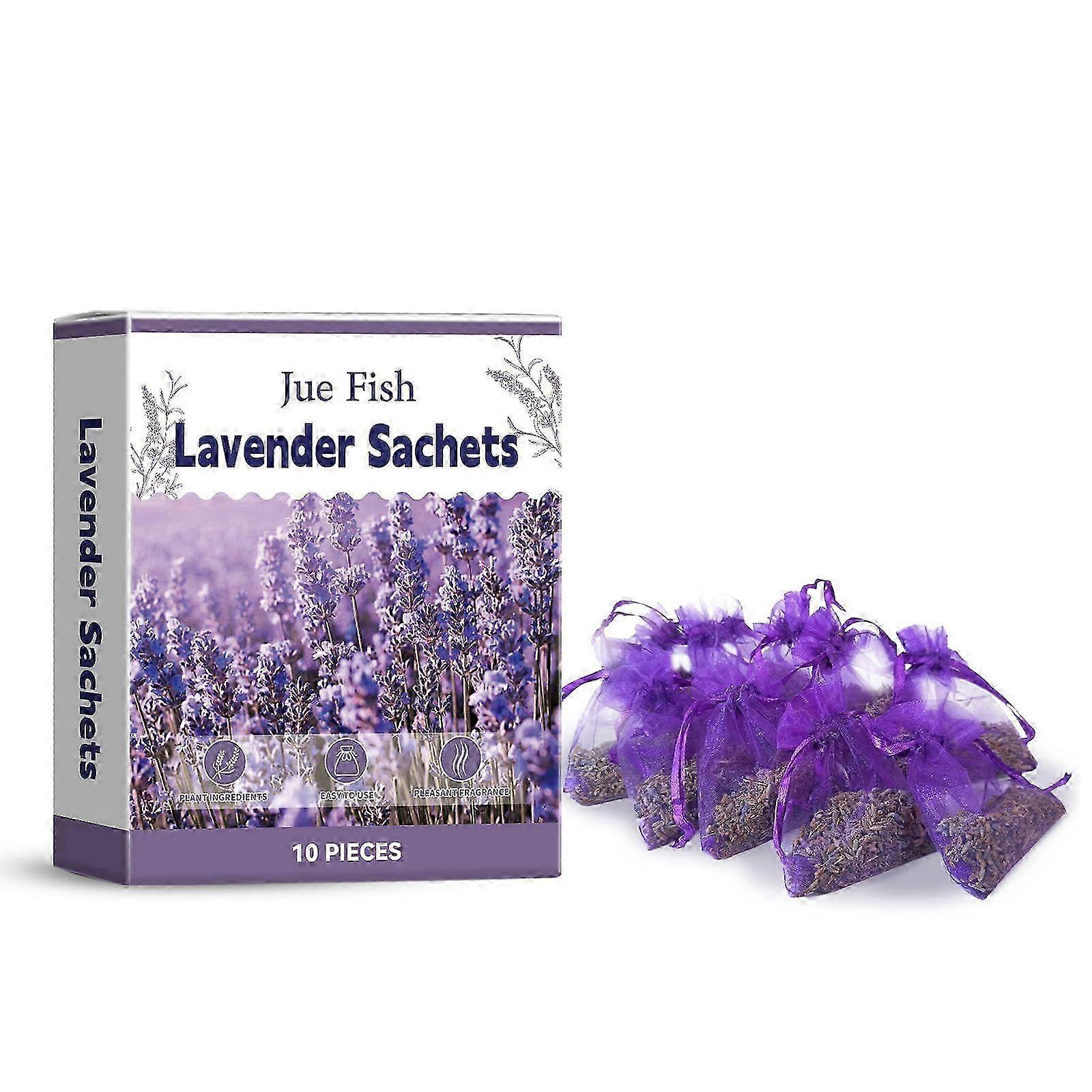 The Vue-Fish Lavender Sachet Freshens The Air With A Long-Lasting Fragrance, Soothes And Relaxes. It Is A Convenient Home Sachet