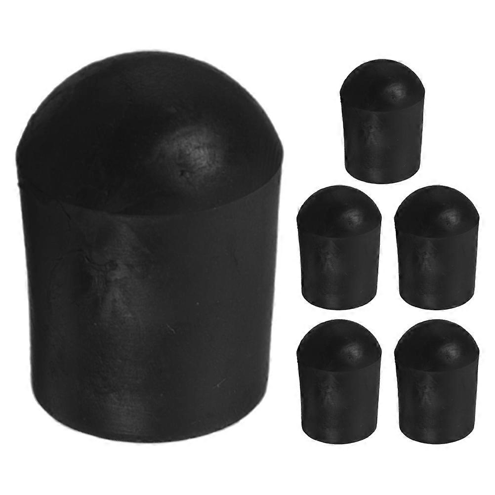 Portable Cello Endpin Protector Rubber Anti-Slip Tips for 6Pcs