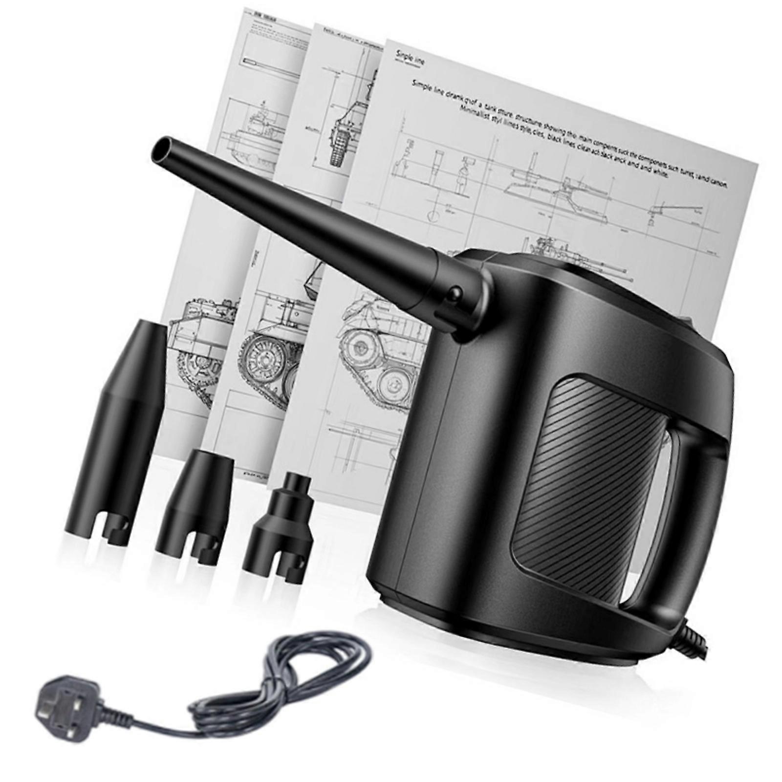 35m/s Powerful Air Blower Handheld Electric Duster 220V Corded for Computer Case Car Interior Electronics Cleaning ABS Material 3 Meter Power Cord