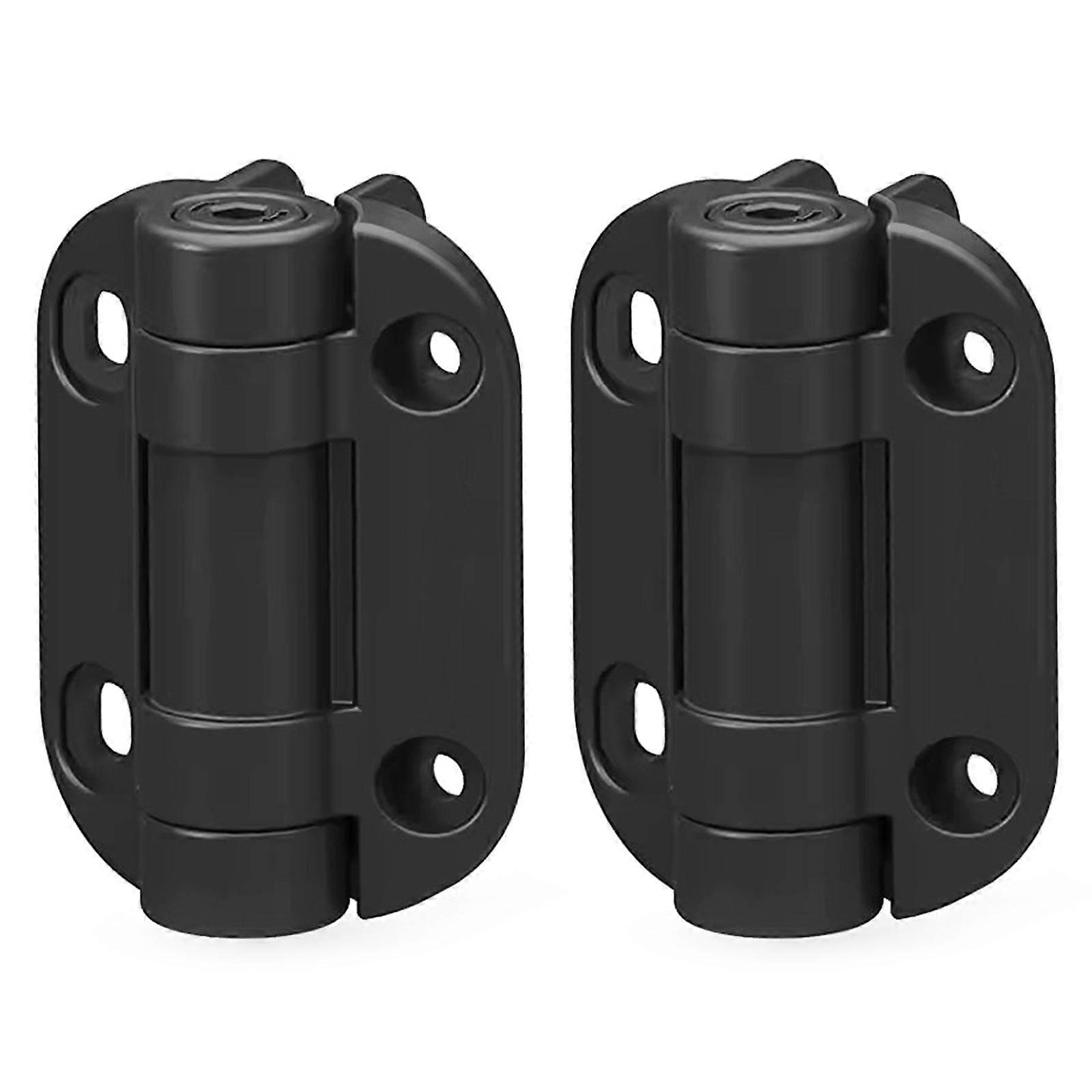 2Pcs Heavy Duty Spring Loaded Hinges Adjustable Tension Nylon Door Hinges Furniture Damper Hardware Easy to Use Multicolor