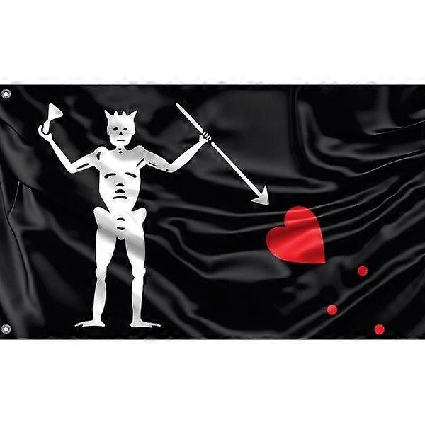 Edward Blackbeard Teach Pirate Flag |
