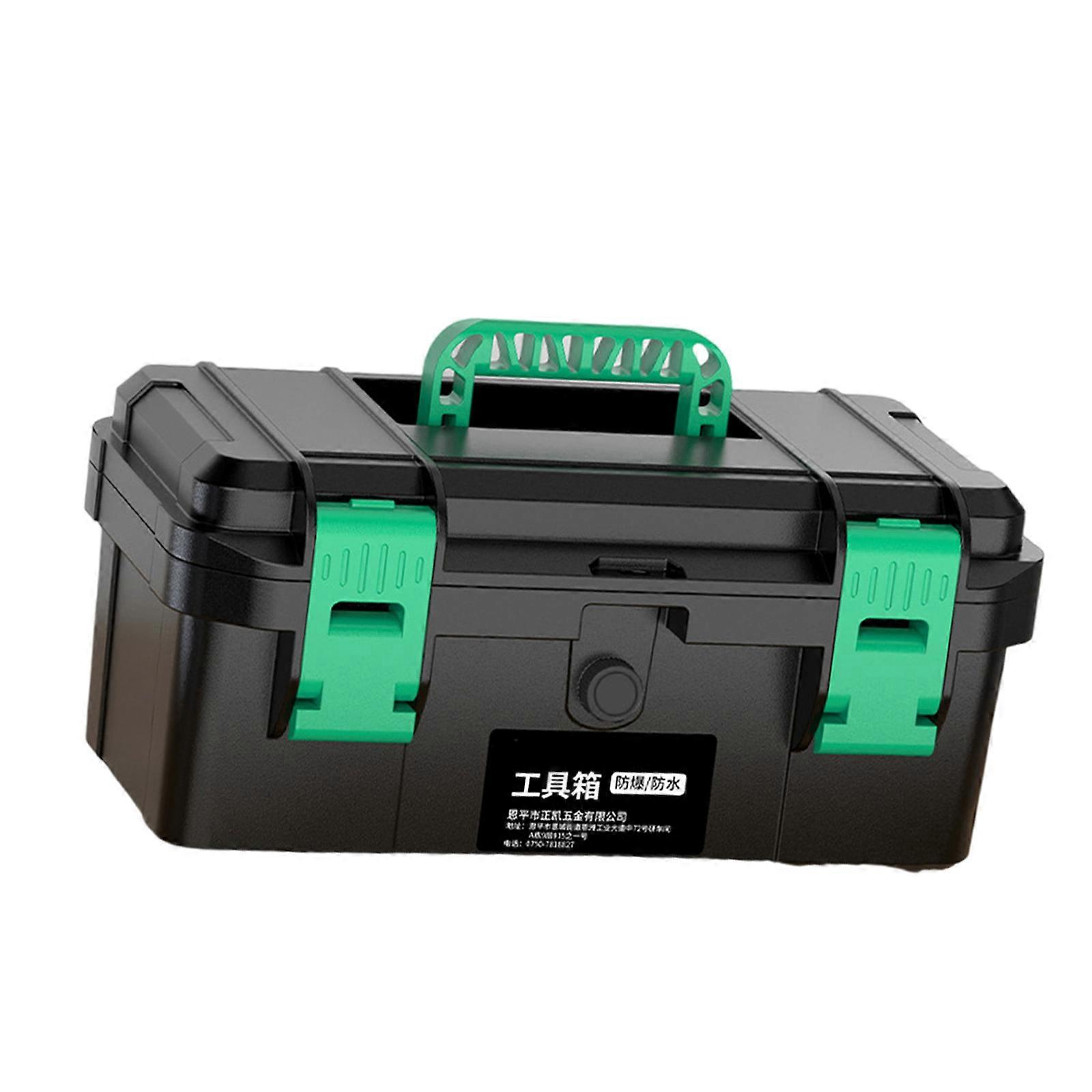 PP Tool Storage Container Waterproof Design With Color Choices Carriers Storage Box For Construction Professional  23 inches