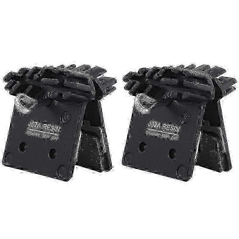 J02A Resin Disc Brake Pads for 2X Bicycles featuring Ice Tech and Hydraulic Cooling System compatible with SLX Deore and XTR Models
