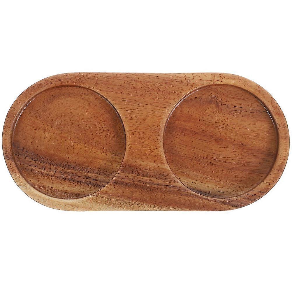 Pippuri- ja suolapullo Tarjotin Puinen pippurimylly Tarjotin Pippurimyllyn tarjotin Puutarjotin