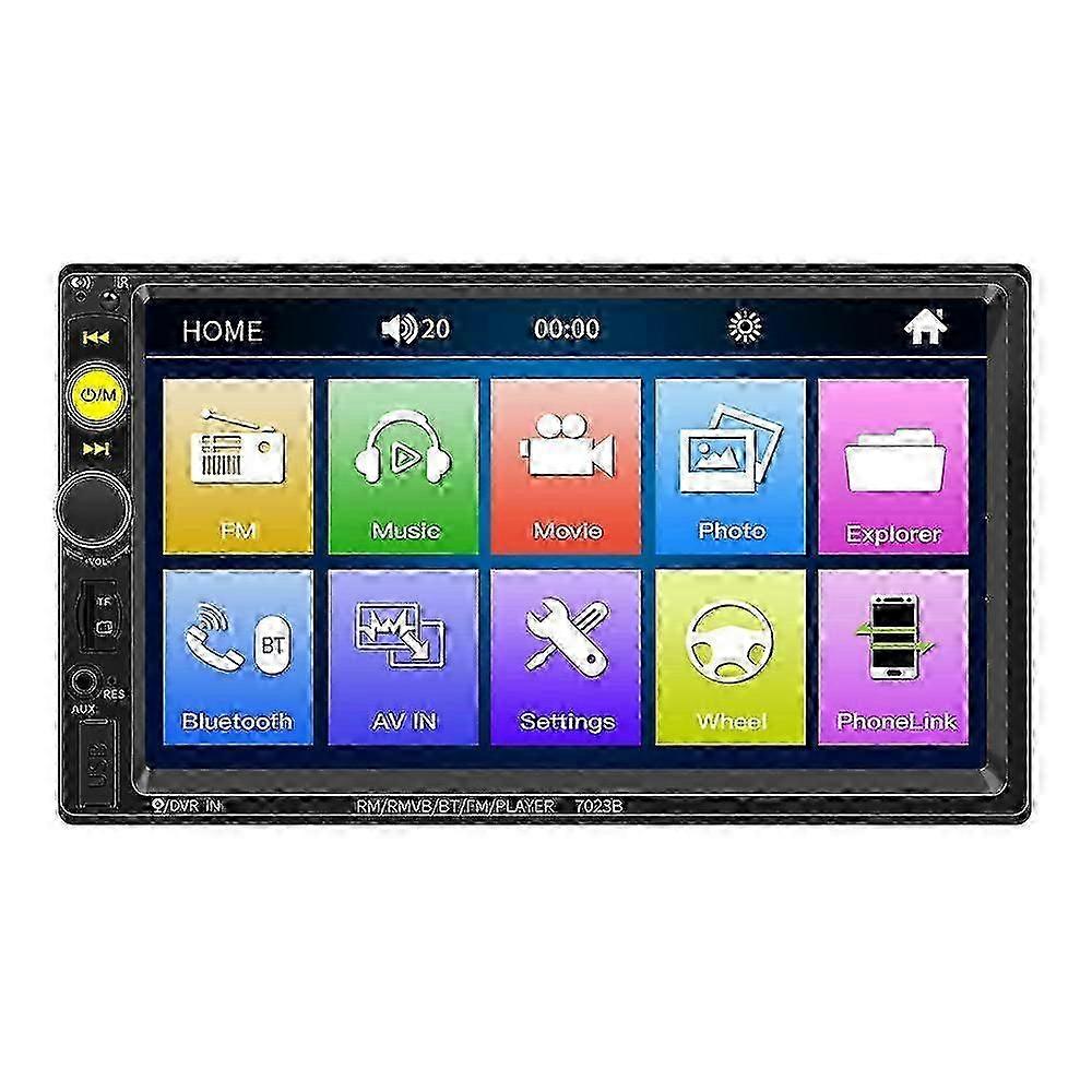 carplay ANDROID AUTO Car Stereo Audio 7" MP5 Multimedia Player Mirrorlink 60W TF/USB/AUX/FM/BT
