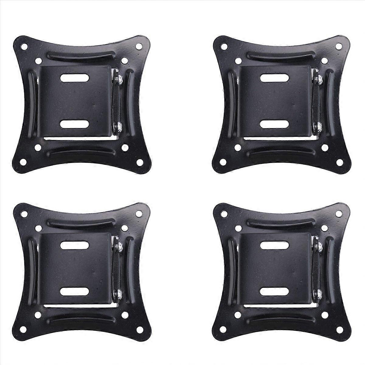 4X Universal Wall Mount Stand for 14-27Inch LCD LED Screen Height Adjustable Monitor Retractable Wal