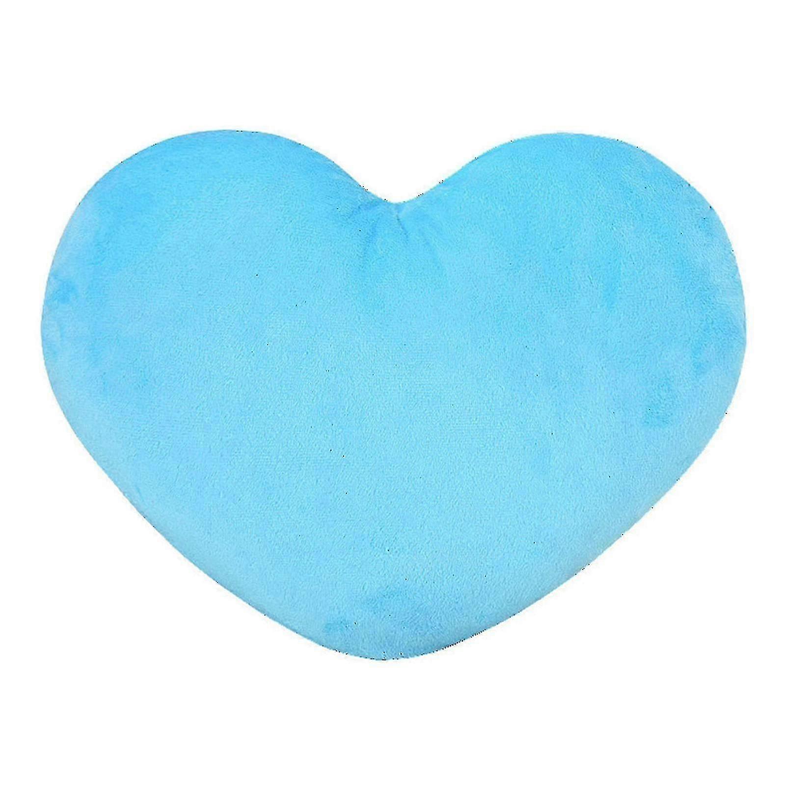 Romantic Plush Pillow for Sofa Bed - Heart Shaped Soft Throw Cushion