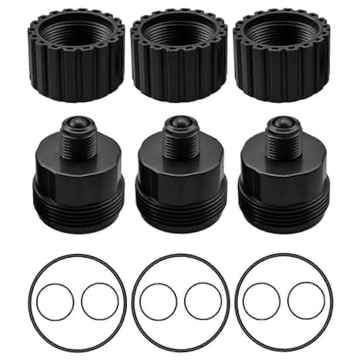 2 Port 3 Port Pool Valve Rebuild Kit for 2 Way and 3 Way Valves,Grease Cup Kit 2133 Pool Diverter Valve O-Ring