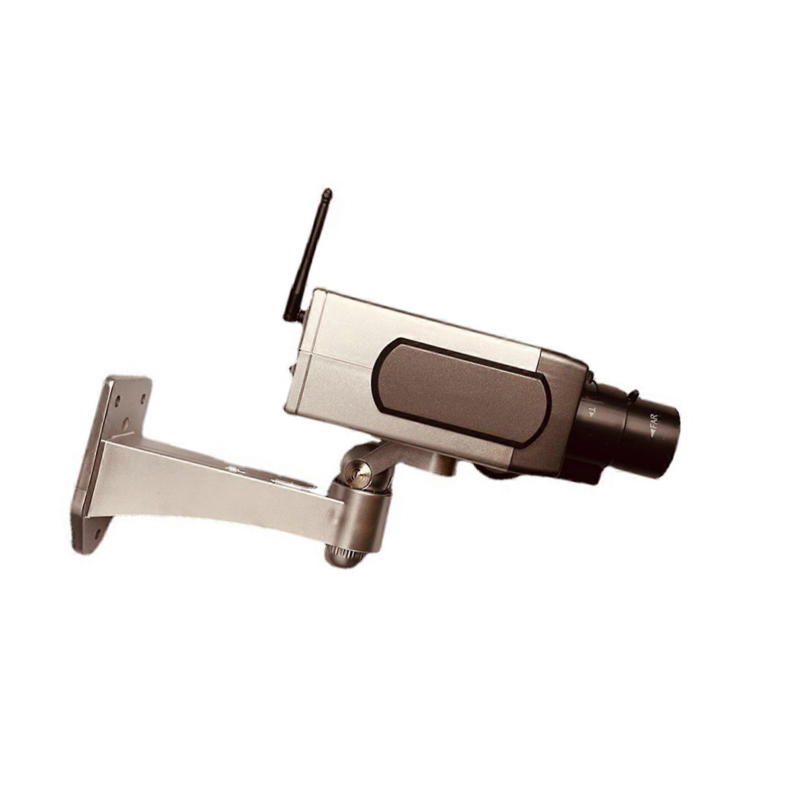 Decorative Anti Theft Dummy CCTV Camera With Blinking Light Effect Budget Friendly Safety Solution Multicolor