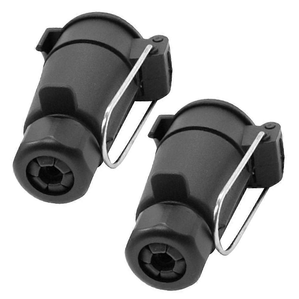 Trailer Light Adapter 2Pcs for Stable Truck Electrical Socket Conversion