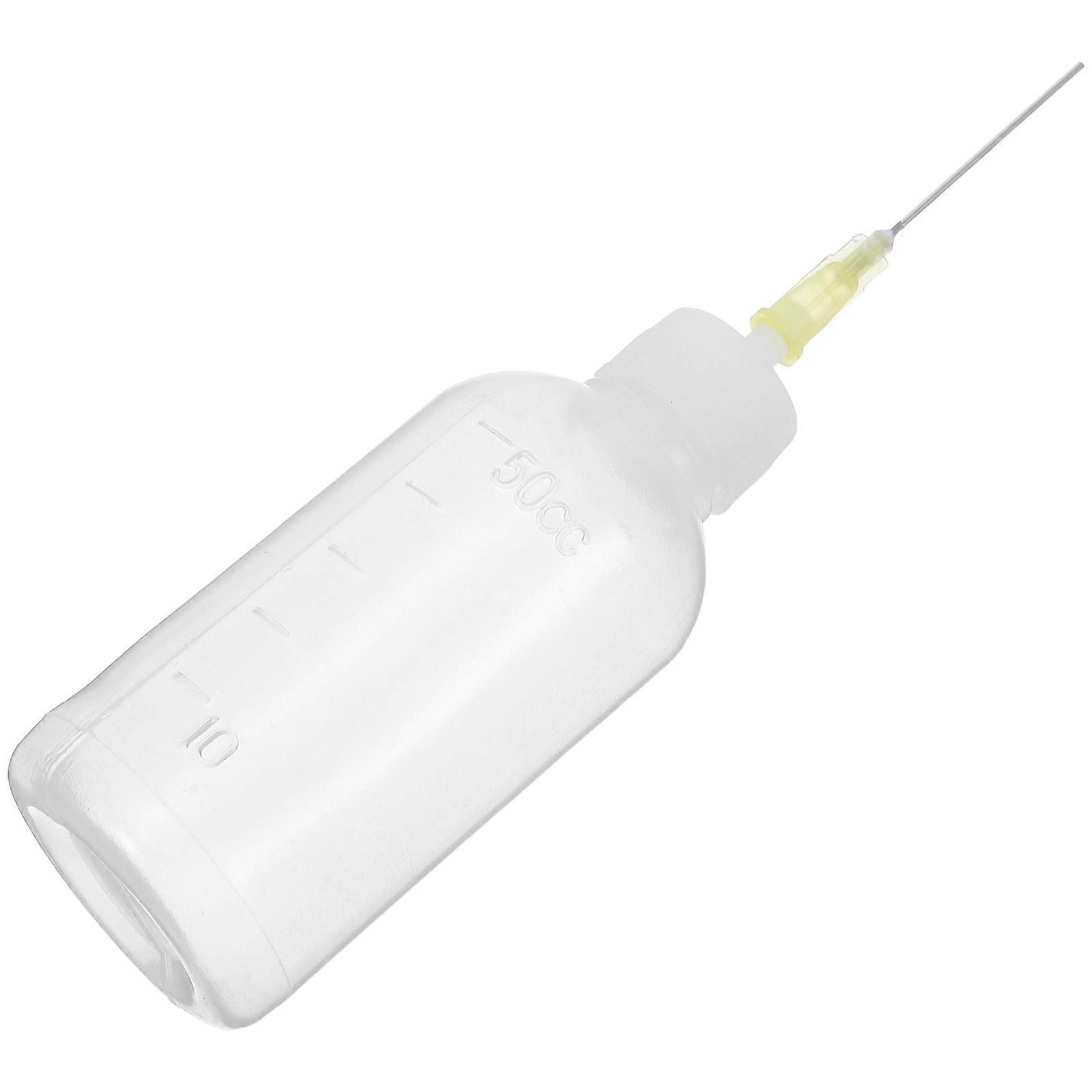 Needle Tip Glue Squeeze Bottle for Model Making 15Pcs Transparent Applicator