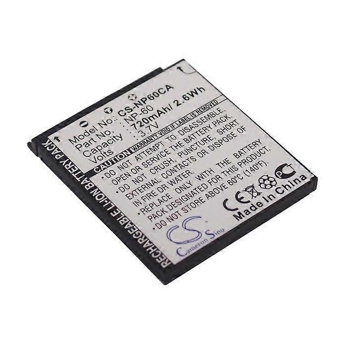 Battery for Casio NP-60