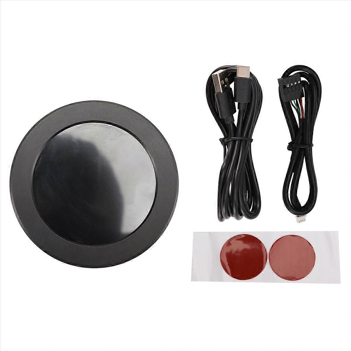 2.1Inch Display Screen Kit LCD CPU Temp Monitor for PC Black