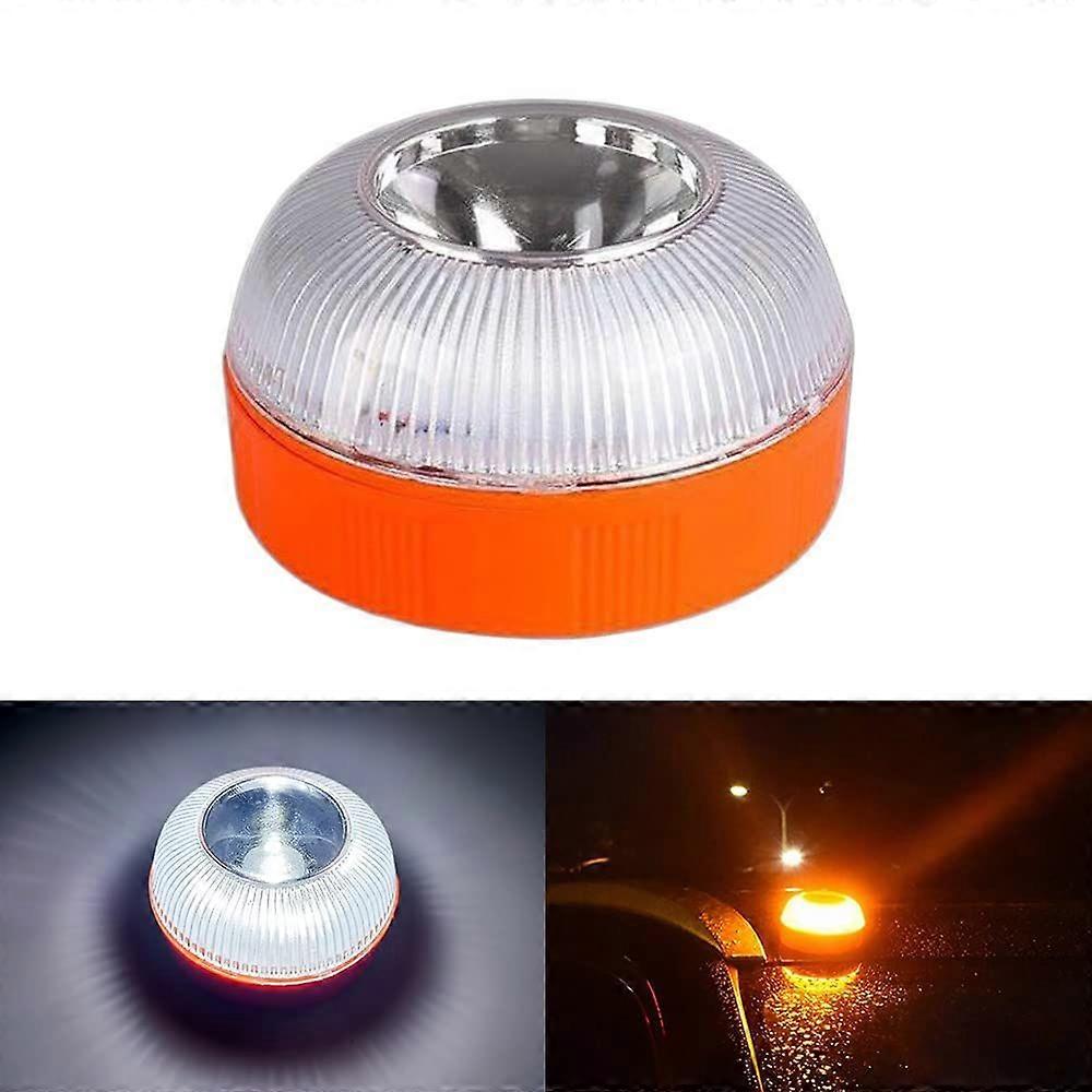Emergency Lamp V16 Emergency Light Standalone Led Warning Lights Usb Rechargeable W/magnetic Base