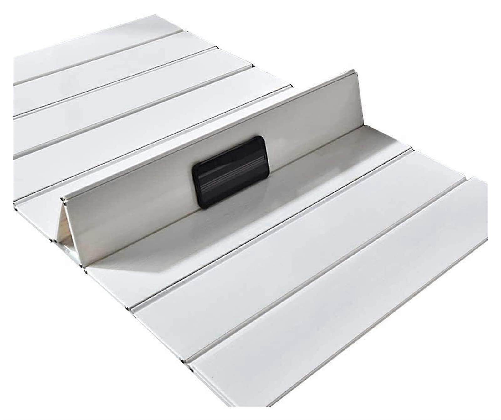 Bathtub Tray with Dustproof Insulated Foldable Cover for Bathroom