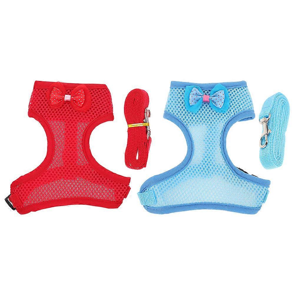 Adjustable Chicken Harness with Leash for Pet Use 4Sets Included
