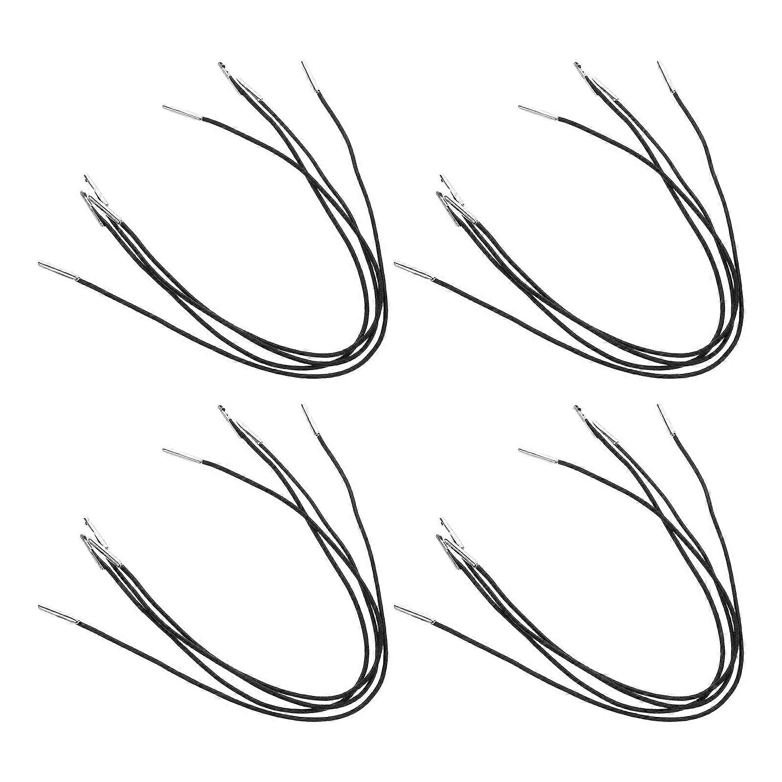 Elastic Barbed Cord Adjustable Fastener for Craft Use 50Pcs