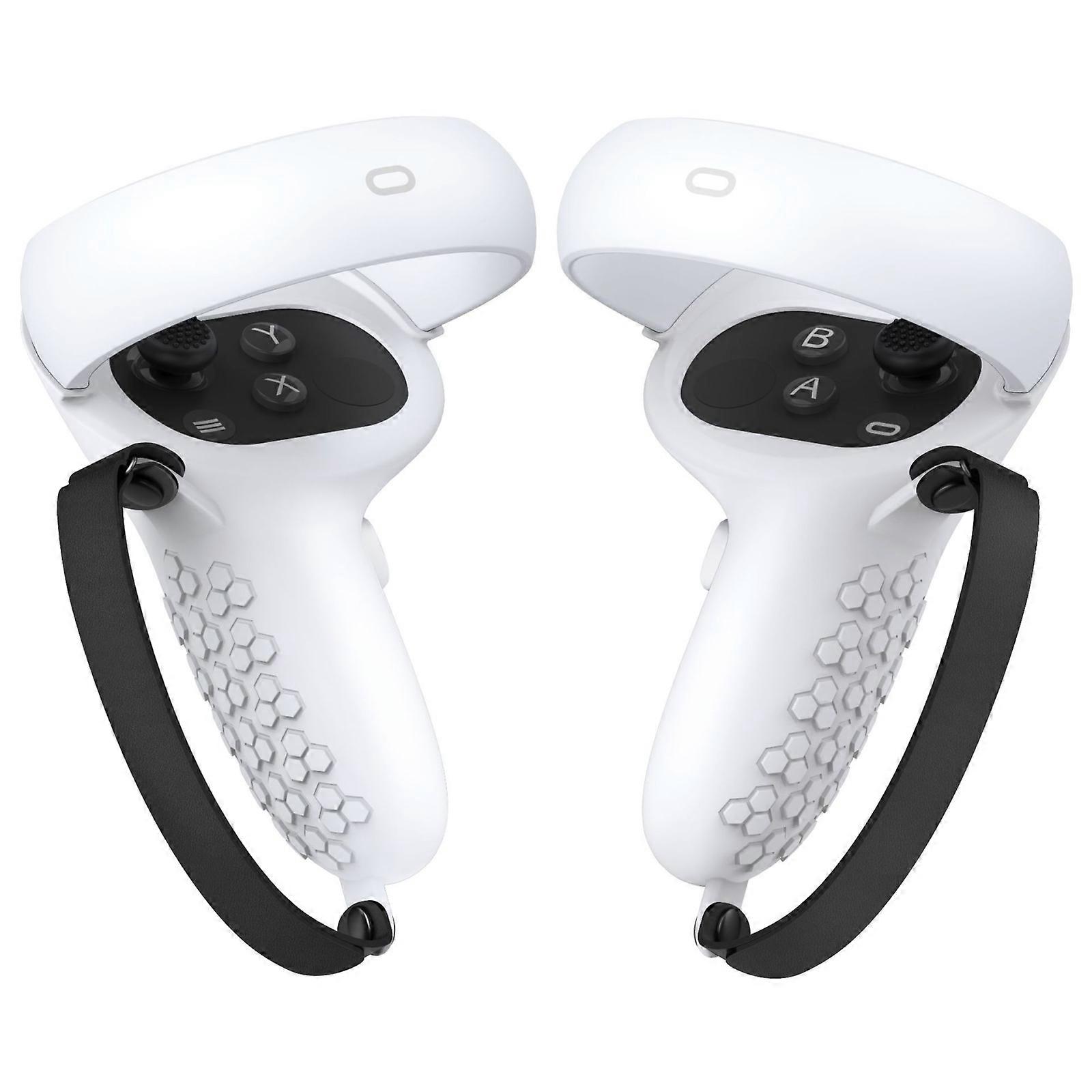 VR Controller Anti-collision Half-pack Silicone Protective Cover For Oculus Quest 2