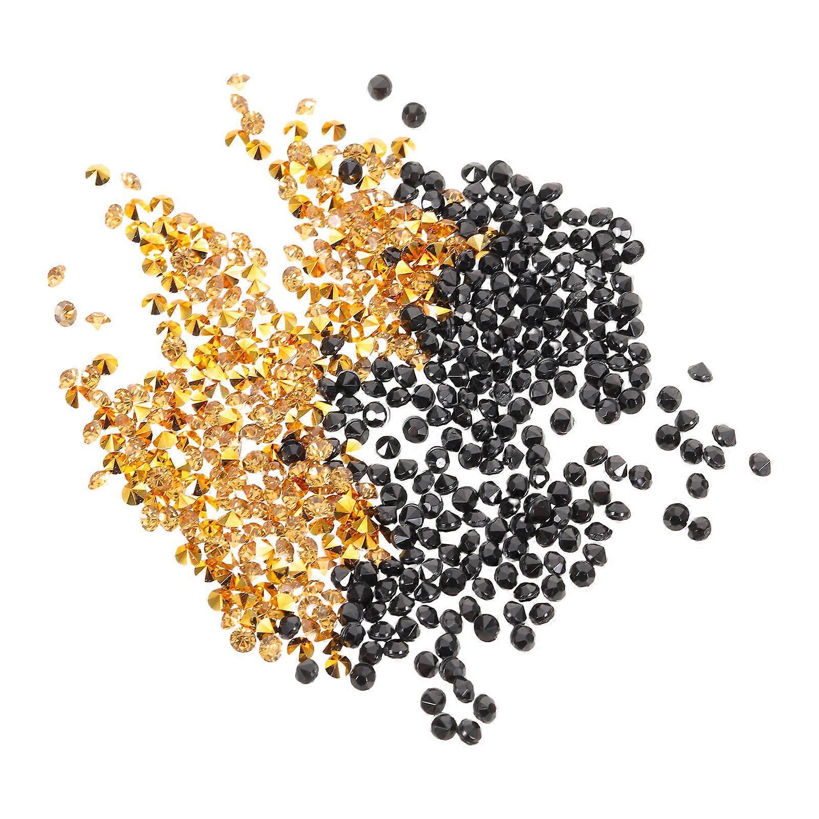 Acrylic Diamonds Table Scatter for Party Decoration 2Pack Assorted Color Gems