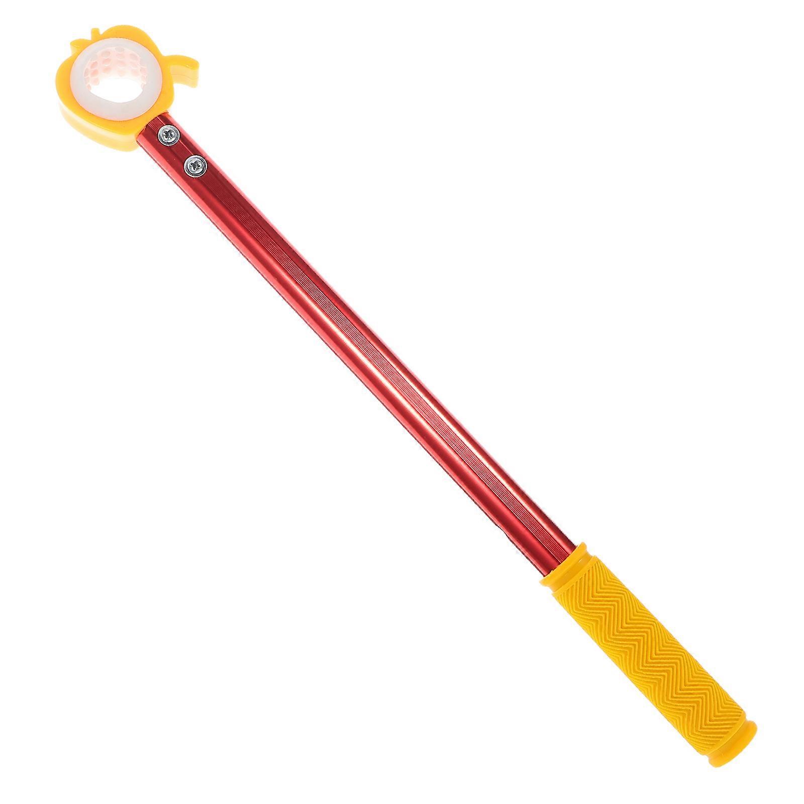 Red Window Pull Wand for Opening High Windows in Bedroom and Kitchen