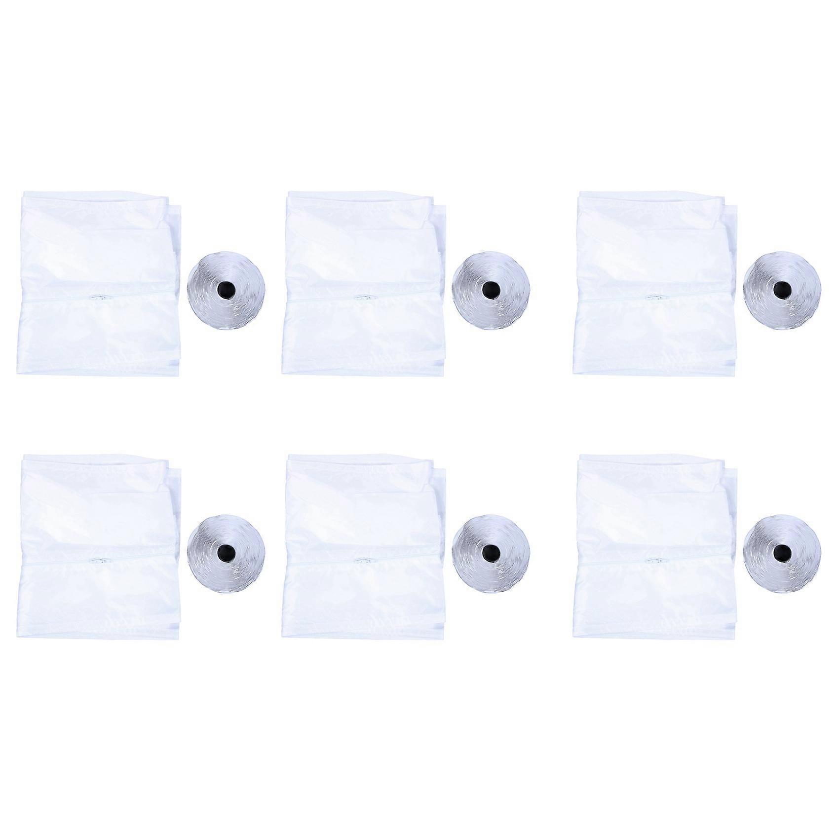 6X AirLock Window Seal for Portable Air Conditioner,400 cm Flexible Cloth Sealing Plate Window Seal