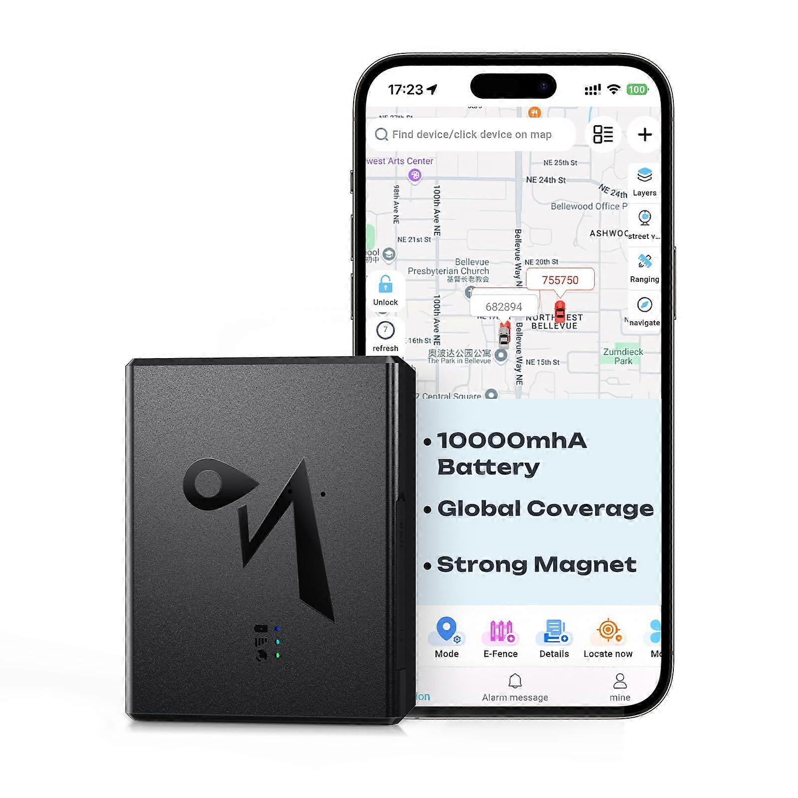 GPS Tracker for Vehicles 4G LTE Car Tracker Long Battery Magnetic Mount Global RealTime Tracking GT11