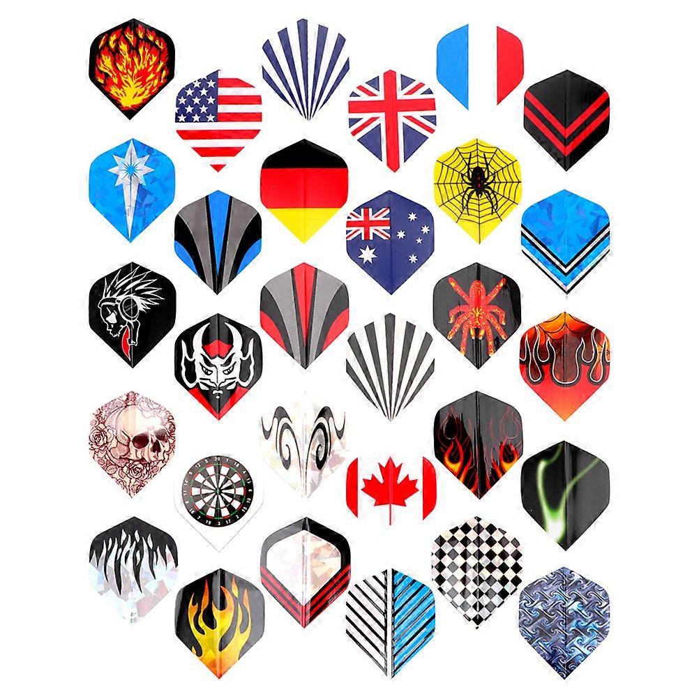 Delicate Accessories Dart Wings for Game Playing 90Pcs Replaceable Professional Wings