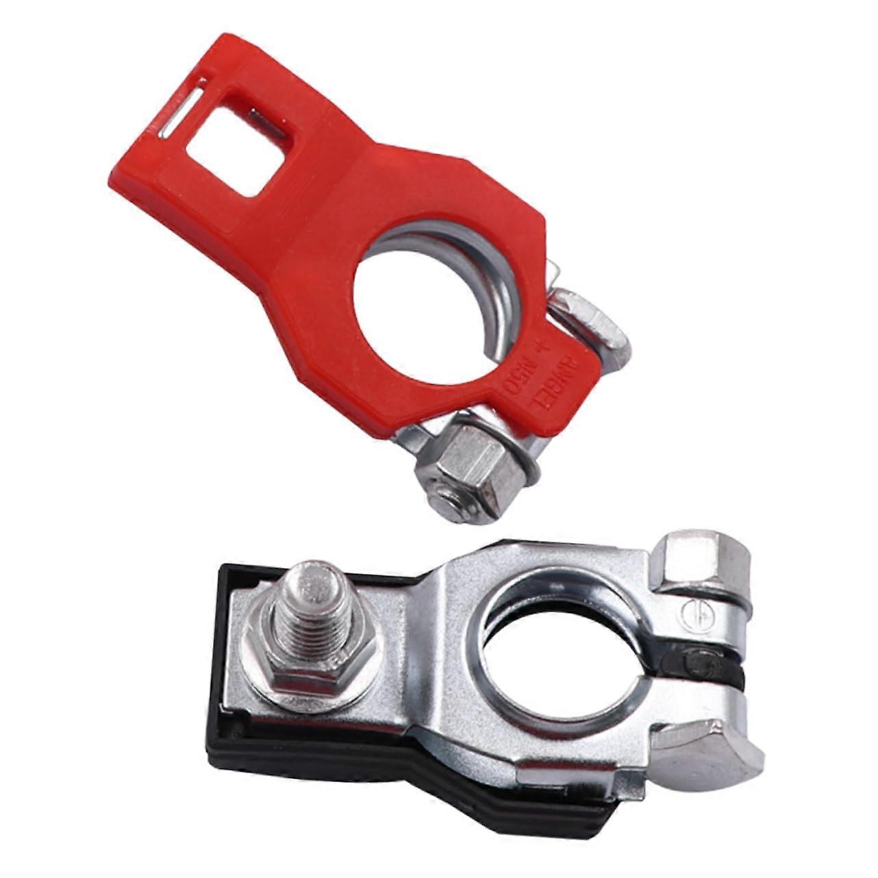 Battery Terminal Connector Pair Durable Automotive Battery Cable Connectors  Performance Secure Power Flow