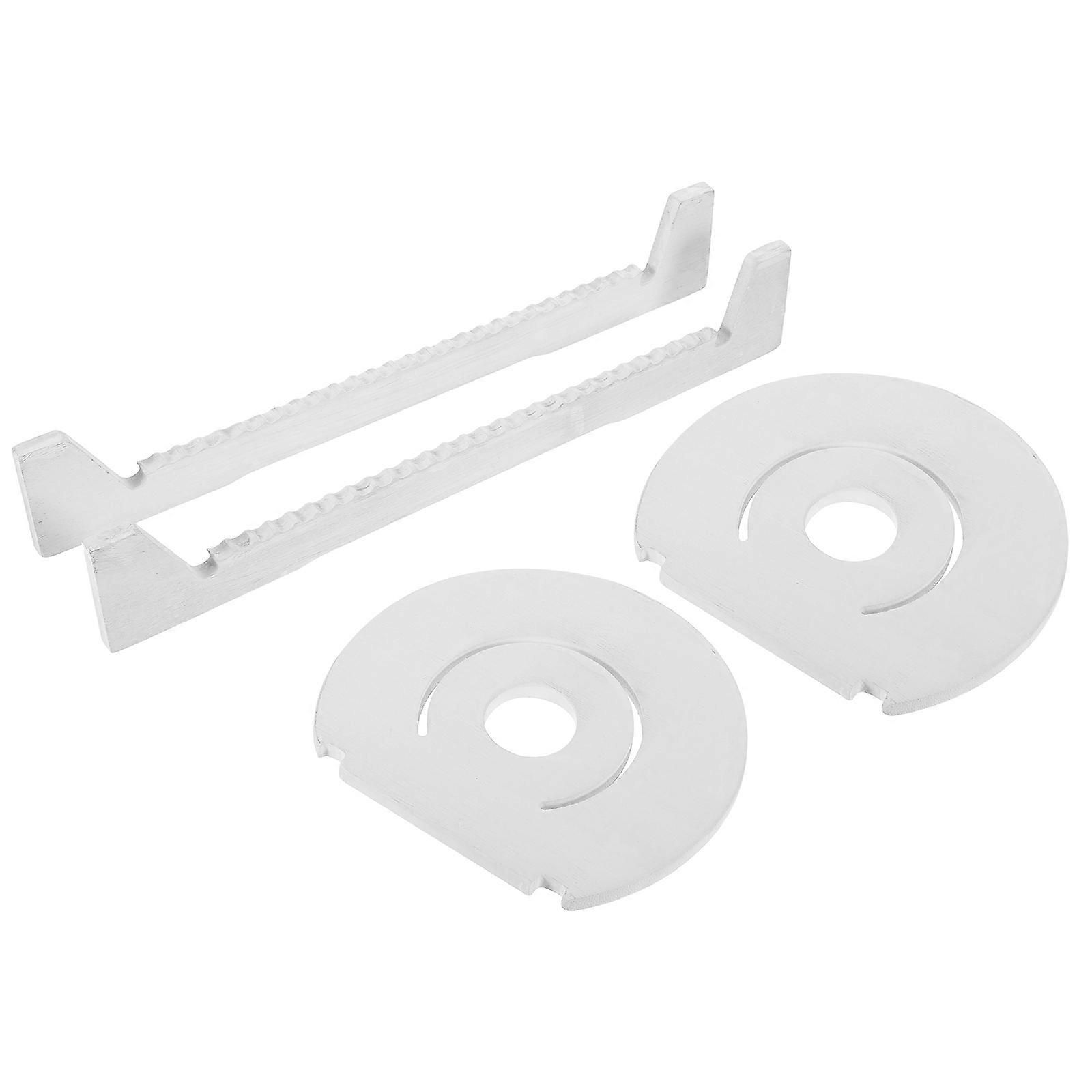 Cd Storage Rack Display Shelf Holder For Home Organization Rustic Style 2Pcs