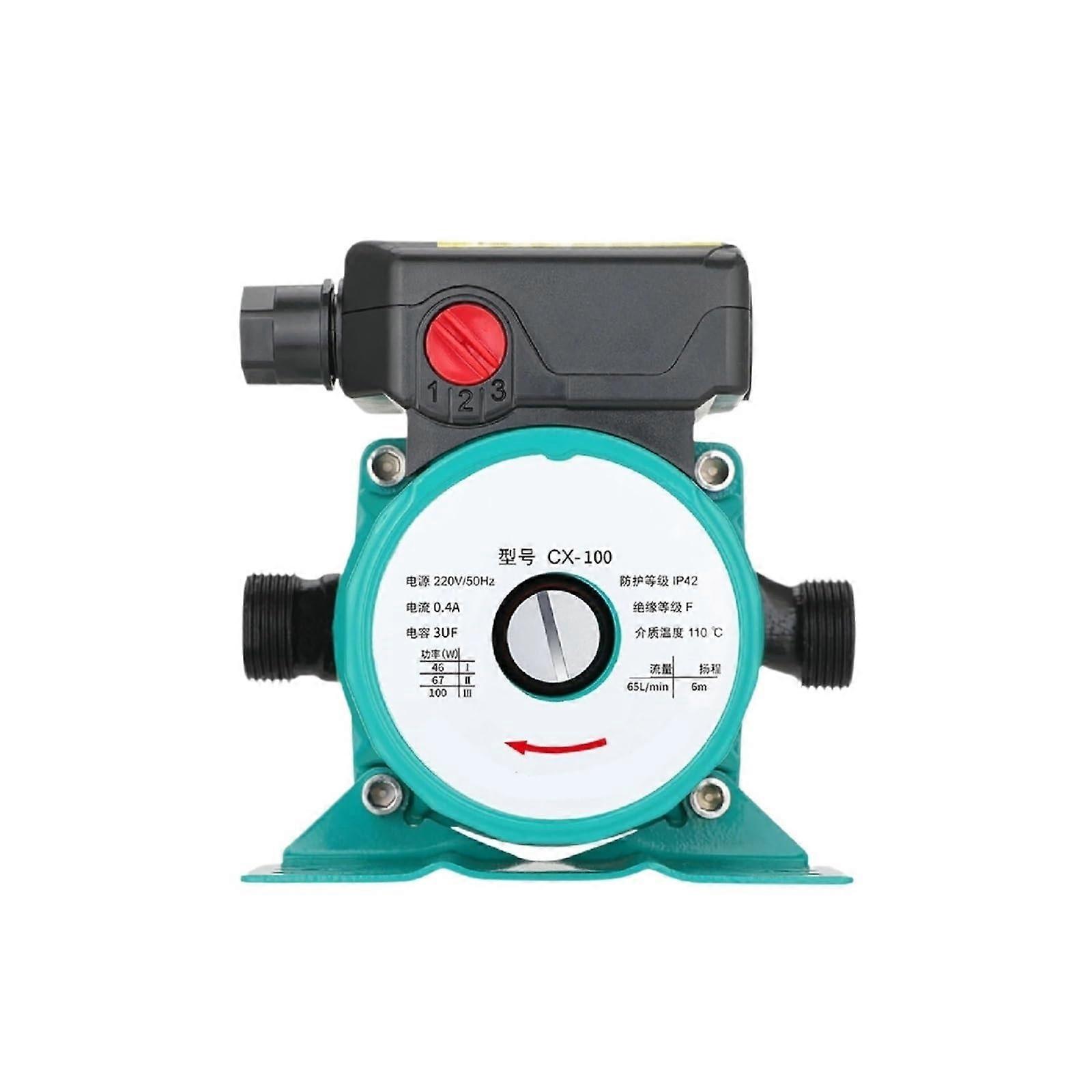Underfloor Heating Circulator Pump CX110 G34 228W 120L/min Energy Saving Stable Flow for Home