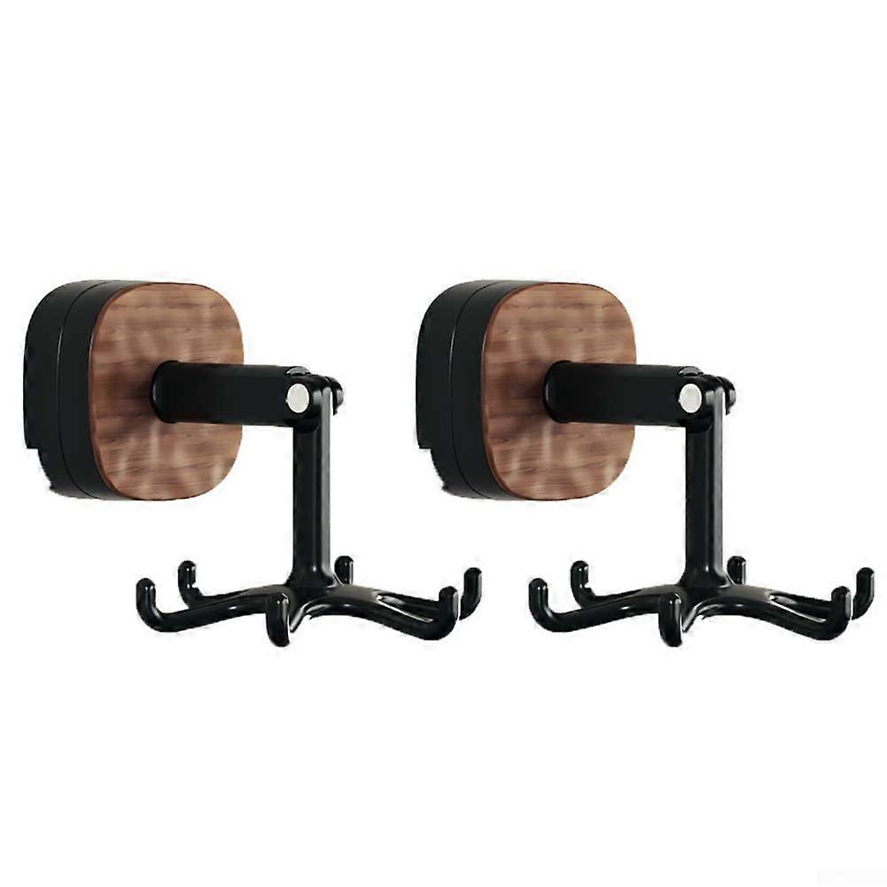 Wall Mounted Rotating Hook with Suction Cup, 360° Foldable Multi Prong for Kitchen and Bathroom