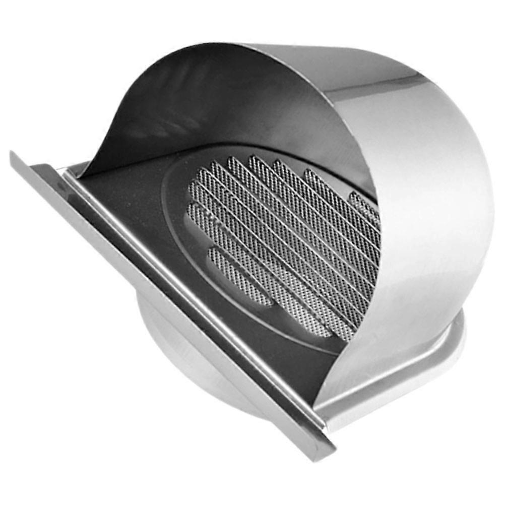 Silver U-Shaped Ventilation Grille Stainless Steel for Range Hood