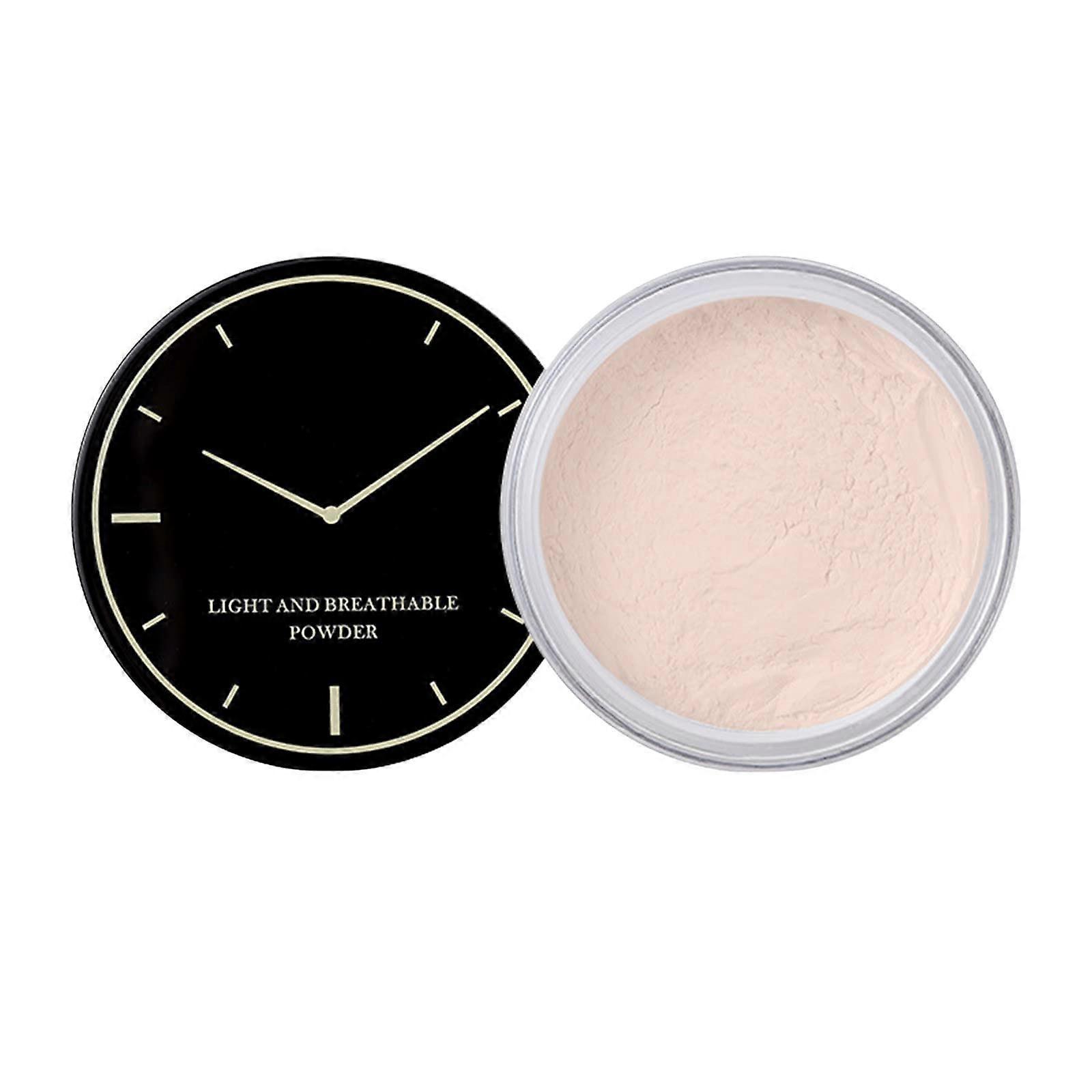 Translucent Setting Powder Long Lasting Oil Control Sweatproof Lightweight Shine Control Face Powder B One Size