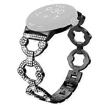 Ersatzarmband aus Metall für Google Pixel Watch 3 41mm/Watch 2/Pixel Watch mit Strassverzierung