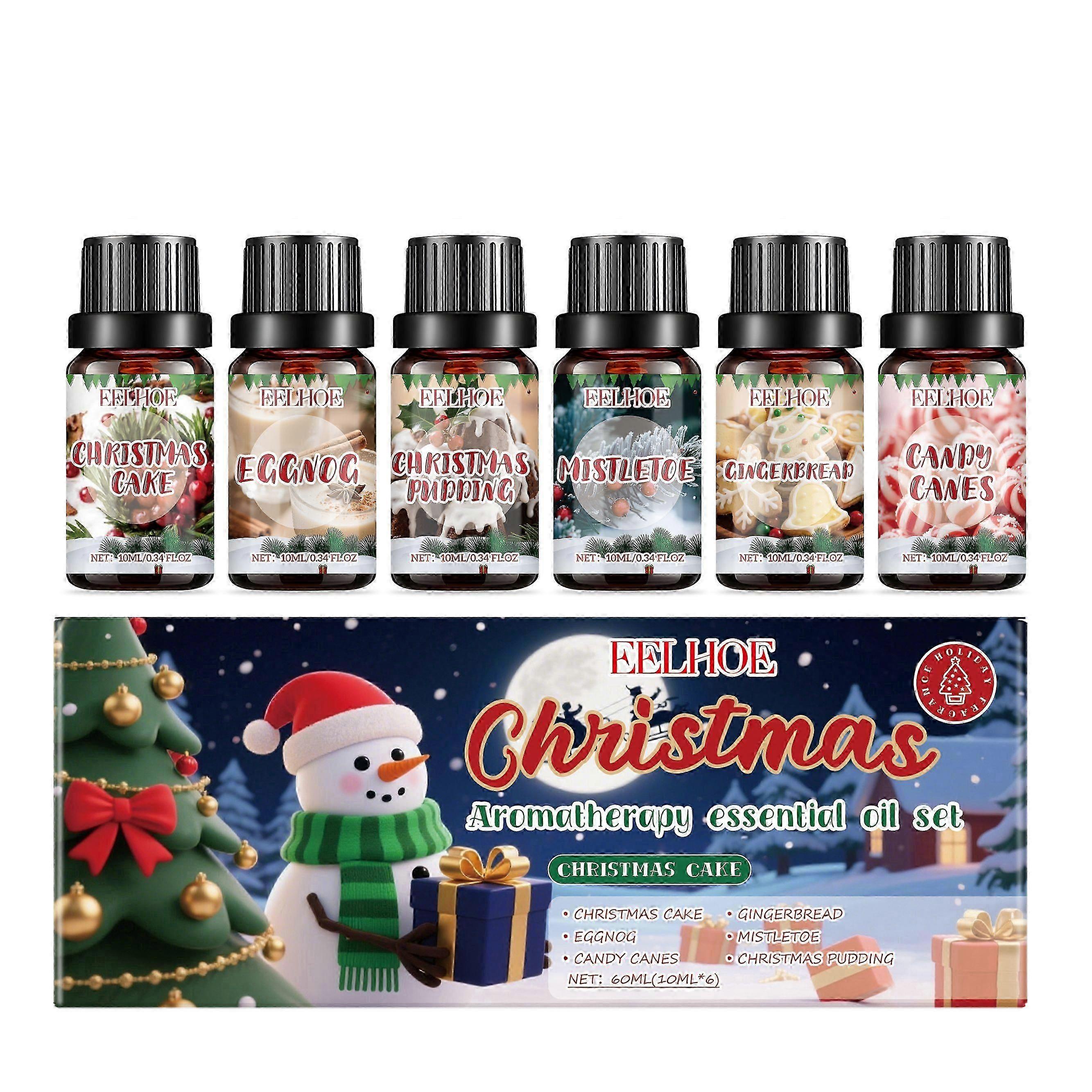 Christmas Aromatherapy Essential Oil Set