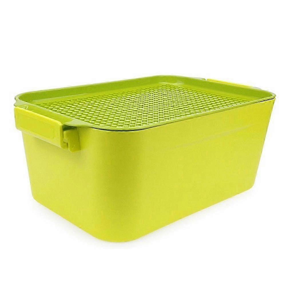 Building Block Storage Box Children's Building Block Box-Green