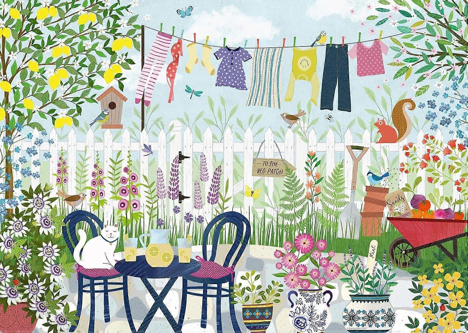 Ravensburger Summer Garden Jigsaw Puzzle (1000 Pieces)