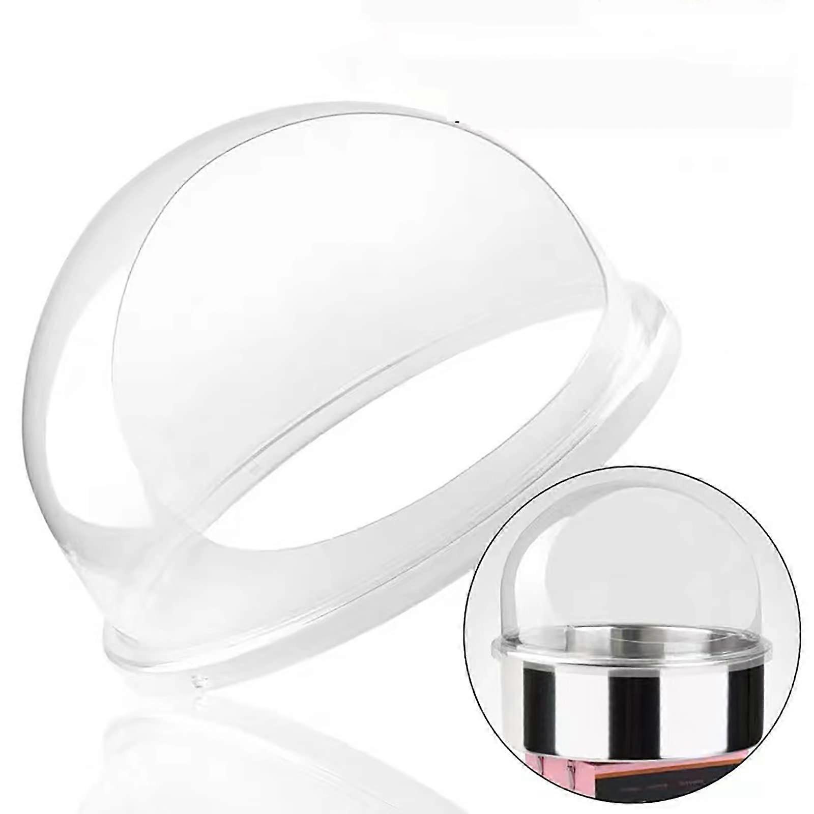 20.5 Inch Cotton Candy Machine Cover Bubble Shield with Clear Dome for Dust Protection