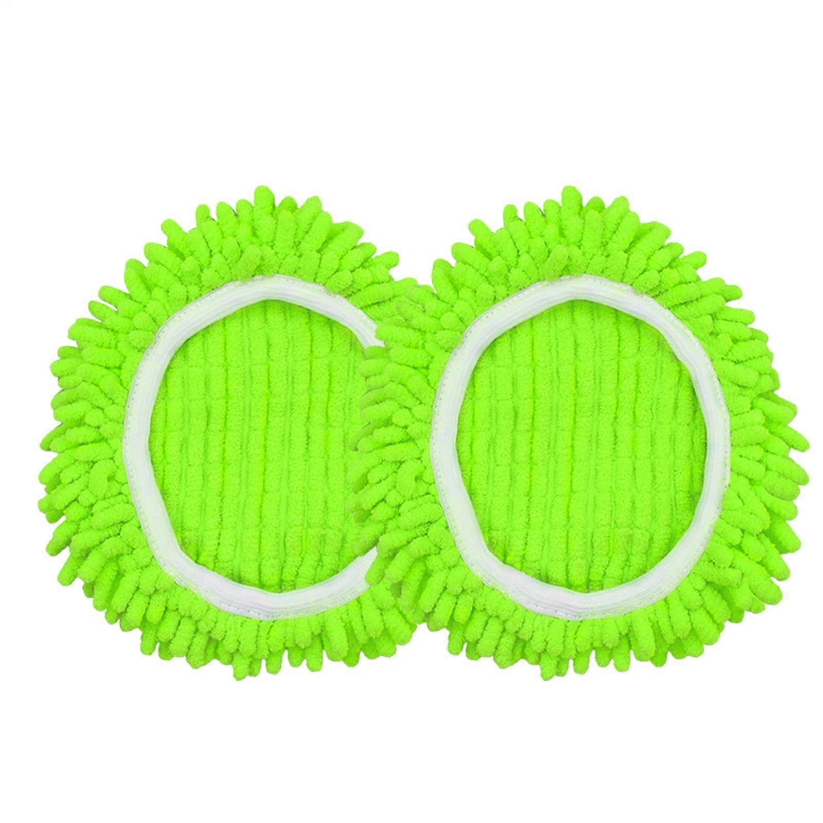 Microfiber Mop Head Replacement  Density Washable Pad for Wet and Dry Floor Cleaning