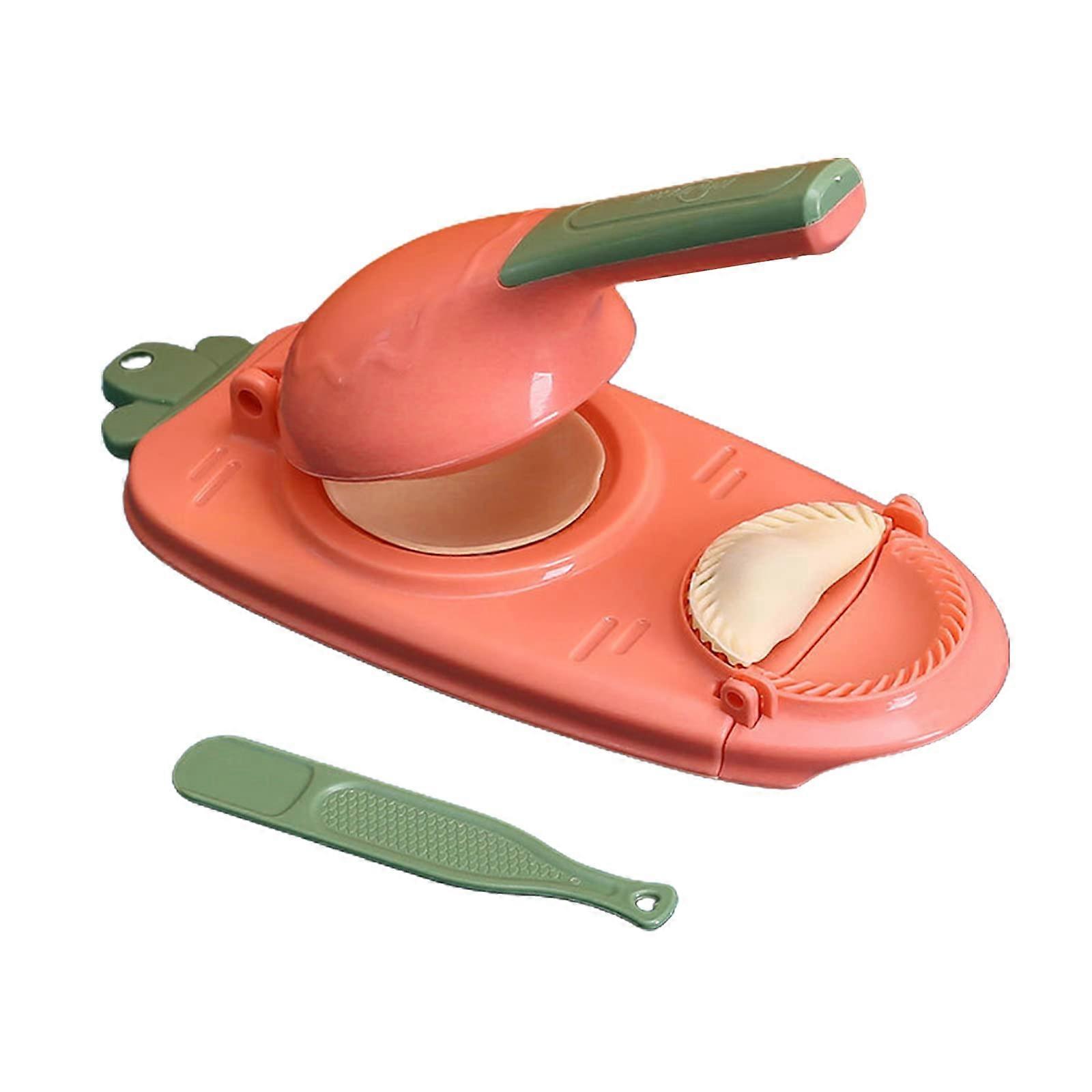 Dumpling Maker Press Tool with Ergonomic Comfort Grip for Ravioli and Pie, Easy Clean Design