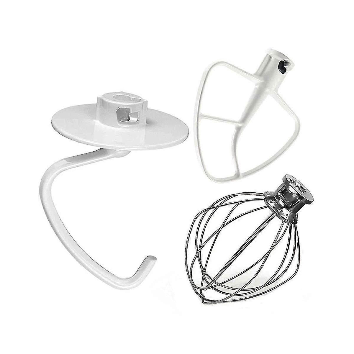 Per Kitchen Aide Assecories 4.5-5 Qt Tilt-head Robot da cucina Attacco a paletta per K45b/k5thcb/k5thb-hao Argento bianco